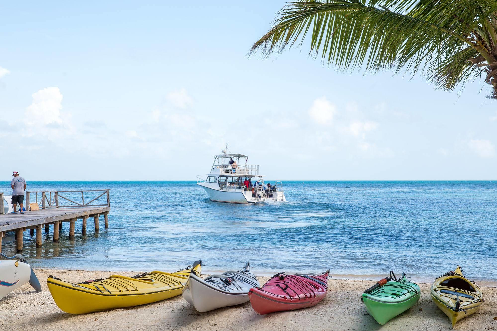 Thatch Caye Resort A Muy'Ono Resort Хопкинс Экстерьер фото